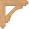 Ekena Millwork Imperial Arts and Crafts Smooth Bracket w/ Offset Brace, Western Red Cedar, 7 1/2"W x 30"D x 30"H BKT0806X30X30IMP03SWR - alternate 2
